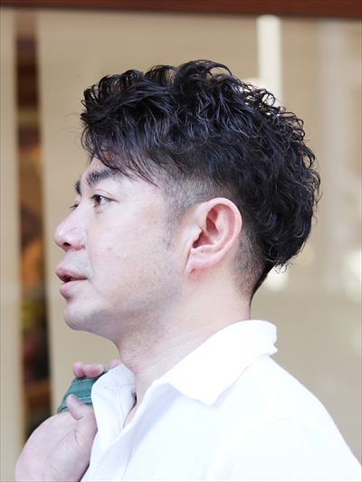 日本東京涉谷區推薦美髮沙龍Rax hair剪的日本男子髮型3